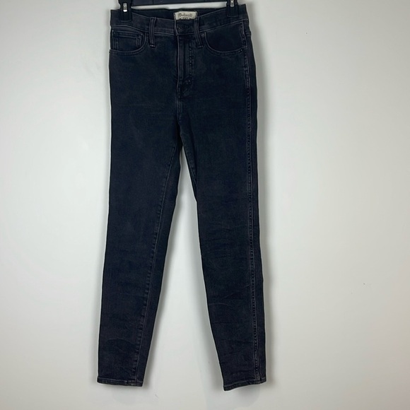 Madewell 10" High-Rise Skinny Jeans in Starkey Wash Size 26 - Picture 1 of 9